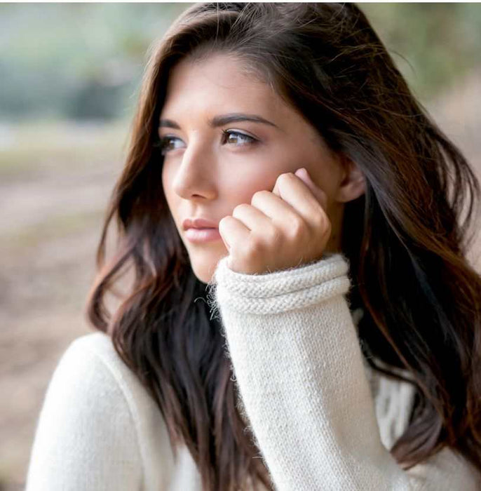 Ladies Pullover Knitting Pattern (AE - 9005) PDF only-Pattern-Wild and Woolly Yarns