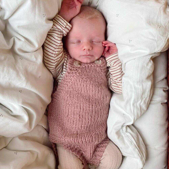 Little Brother's Romper Knitting Pattern - PetiteKnit-Pattern-Wild and Woolly Yarns