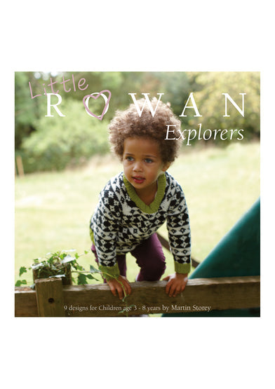 Little Rowan Explorers Pattern Book-Pattern-Wild and Woolly Yarns