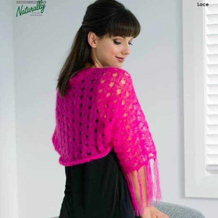 Little Shrug Knitting Pattern (N1439)-Pattern-Wild and Woolly Yarns