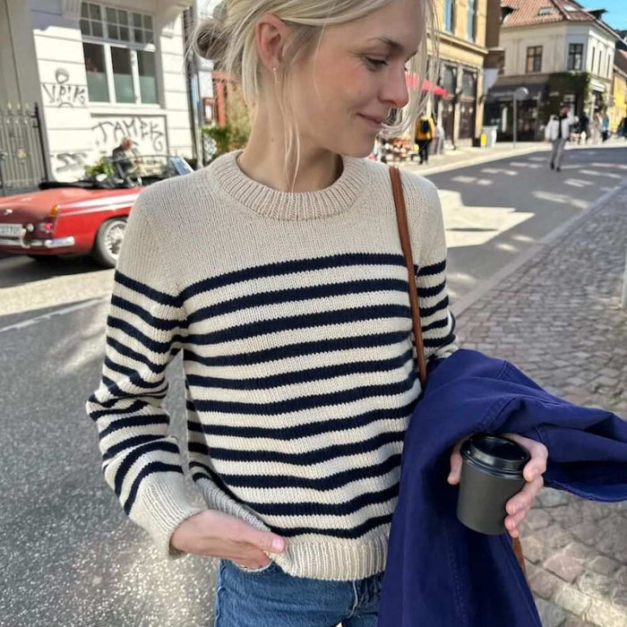Lyon Sweater Knitting Pattern - PetiteKnit-Pattern-Wild and Woolly Yarns