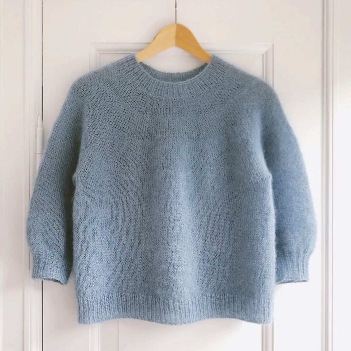 Novice Sweater Mohair Edition Knitting Pattern - PetiteKnit-Pattern-Wild and Woolly Yarns