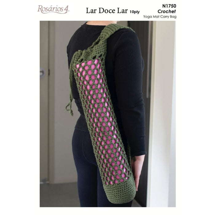 Yoga Mat Carry Bag Crochet Pattern (N1750)-Pattern-Wild and Woolly Yarns