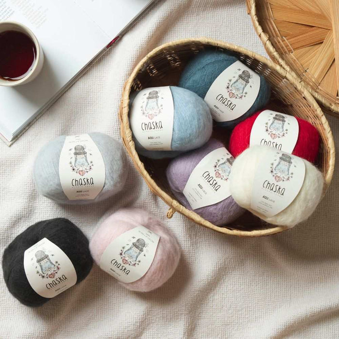 Chaska Aqu Lace - 2Ply-Yarn-Wentworth Distributors-Cream (1000)-Wild & Woolly Yarns