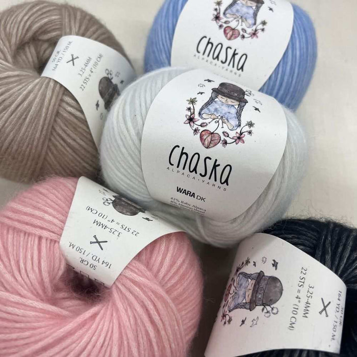 Chaska Wara - 8ply-Yarn-Wentworth Distributors-Cream (600)**-Wild & Woolly Yarns