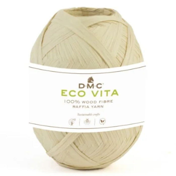 DMC Eco Vita 100% Wood Fibre Raffia-Yarn-Wild and Woolly Yarns