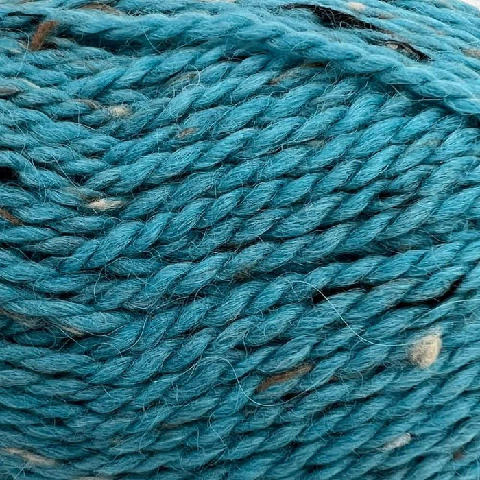 Inca Spun Alpaca Donegal Tweed - 10Ply (Worsted)-Yarn-Alpaca Yarns-Teal (1641)-Wild & Woolly Yarns