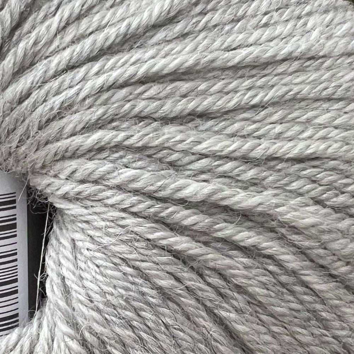 Indiecita EasyWash 100% Baby Alpaca - 8Ply-Yarn-Alpaca Yarns-Light Grey Melange (M2546)-Wild & Woolly Yarns