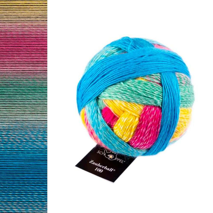 Zauberball Merino Yarn - 4Ply-Yarn-Wild and Woolly Yarns