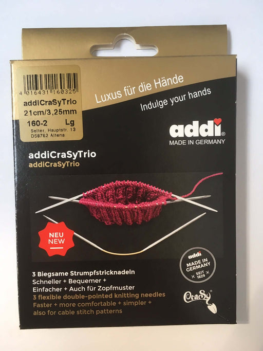 Addi Crasy Trio Double Pointed Needles-needles & accessories-Wild and Woolly Yarns