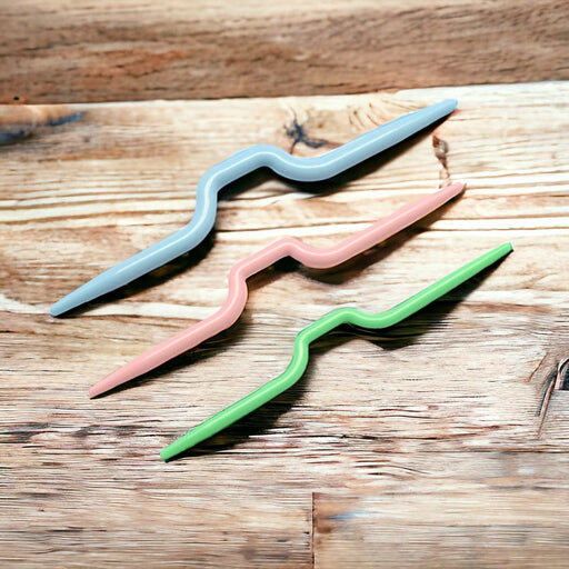 Cable Needles - Set of 3-needles & accessories-Wild & Woolly Yarns-Wild & Woolly Yarns