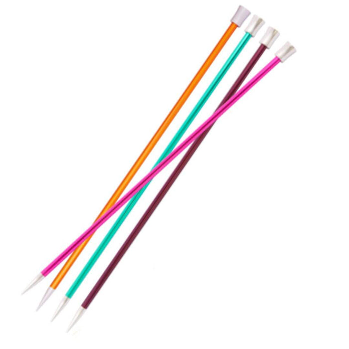 Knit Pro Zing Single Point Needles 35cm-needles & accessories-Trendy Trims-2.0mm-Wild & Woolly Yarns