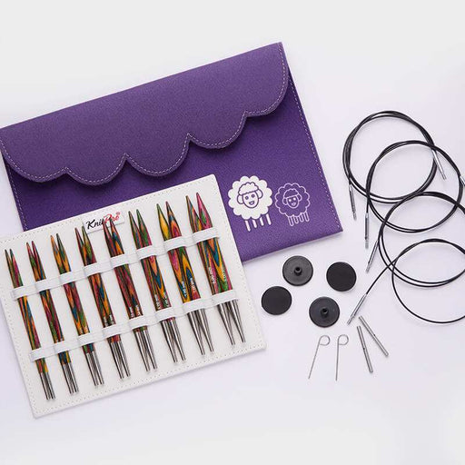 Knitpro Symfonie Interchangeable Deluxe Set-needles & accessories-Trendy Trims-Wild & Woolly Yarns