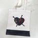 Knitting / Crochet Tote Bag - Yarn Heart-needles & accessories-Wild and Woolly Yarns