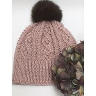 Possum Fur Pom Pom - Small-needles & accessories-Basically Bush-Little Kiwi Grey/Brown 6 cm-Wild & Woolly Yarns