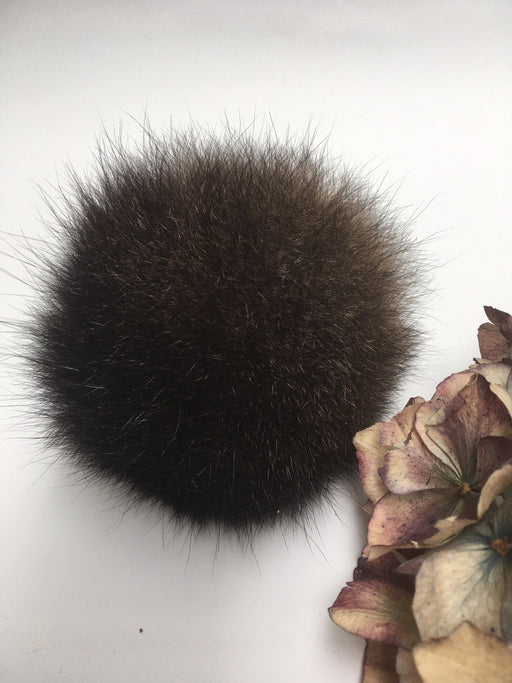 Possum Fur Pom Pom - Small-needles & accessories-Wild and Woolly Yarns