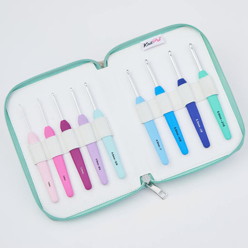 Waves 2.0 Deluxe Crochet Hook Set-needles & accessories-Wild and Woolly Yarns