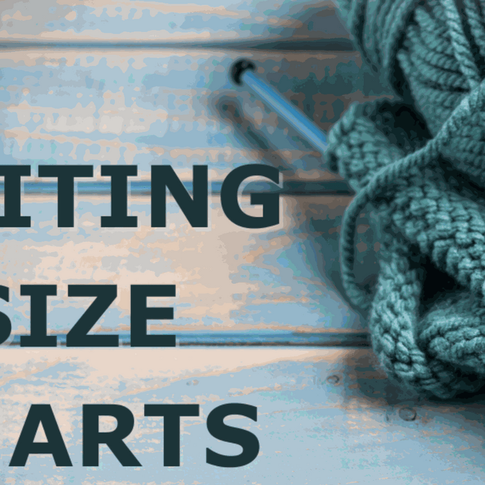 Age-related sizing knitting size charts for baby, child, and youth guides