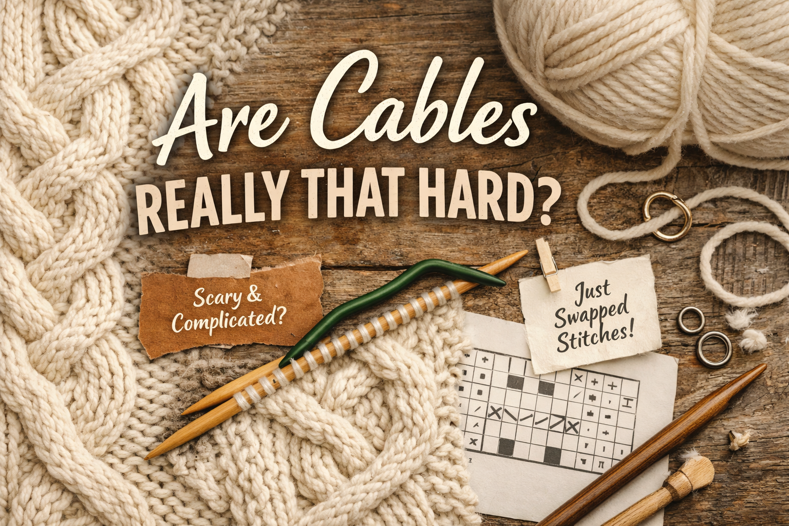 Is Cable Knitting Really That Hard?