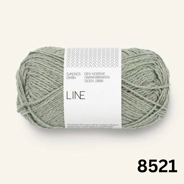 Sandnes Garn Line 8ply Cotton Linen Yarn