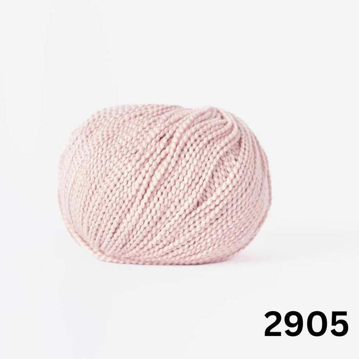 Amano Palma Organic Cotton 10 ply yarn ball with textured aran weight fibers