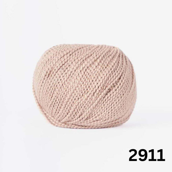 Amano Palma Organic Cotton 10 ply yarn ball showing textured natural cotton fiber for knitting and crochet