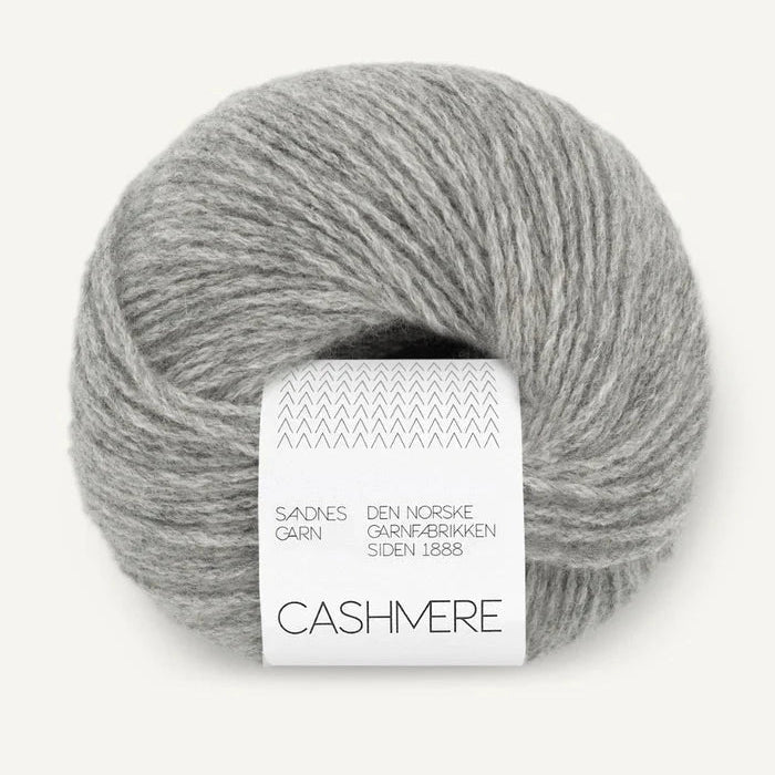 Soft Sandnes Garn Cashmere yarn made from Mongolian cashmere goat underwool with luxurious texture for knitting.
