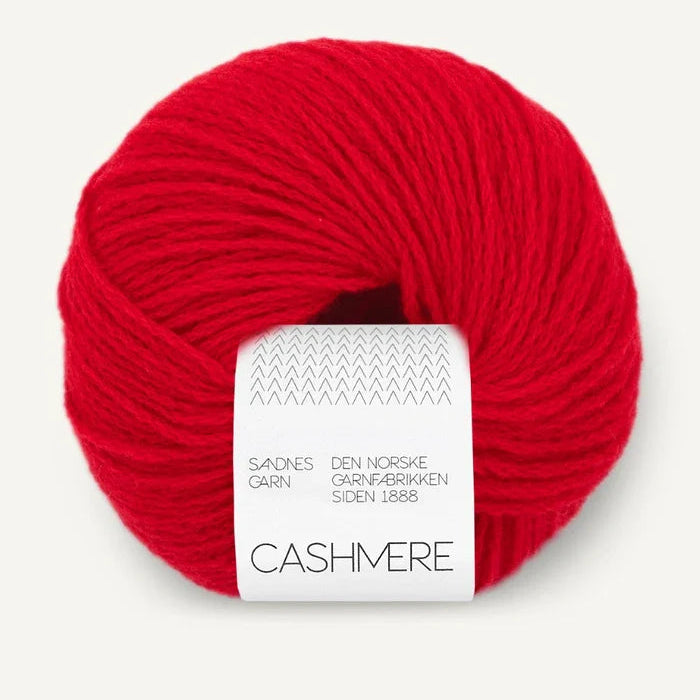 Soft Sandnes Garn Cashmere yarn made from Mongolian cashmere goat underwool, ideal for luxury knitting projects.