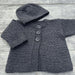 Mika Petite baby cardigan and hat knitting pattern in soft New Zealand Merino 4ply yarn