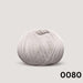 Bio Sesia 5 organic cotton 4ply in Clotted Cream (0080) for the Crossover Jacket and Hat knit kit