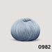 Bio Sesia 5 organic cotton 4ply in Clear Sky (0982) for the Crossover Jacket and Hat knit kit