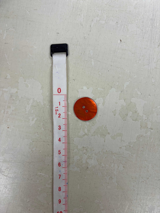 Agoya Shell Buttons - Orange (20.5mm)