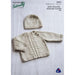 Baby Raglan Sweater & Hat Knitting Pattern (K3073)-Needlecraft Patterns-Wentworth Distributors-Printed Pattern – Posted-Wild & Woolly Yarns