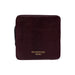 Project 83 needle organizer in dark cherry leather with compartments for interchangeable circular needles