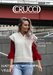 Chunky natural fiber sleeveless V-neck vest knitting pattern for women layering