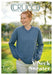 V Neck Neck Top Down Sweater in neutral color
