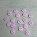 Abbey 2-Hole Buttons – Baby Pink-Buttons-Trendy Trims-13 mm (20L)-Wild & Woolly Yarns