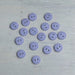 Abbey 2-Hole Buttons – Silver-Buttons-Trendy Trims-13 mm (20L)-Wild & Woolly Yarns