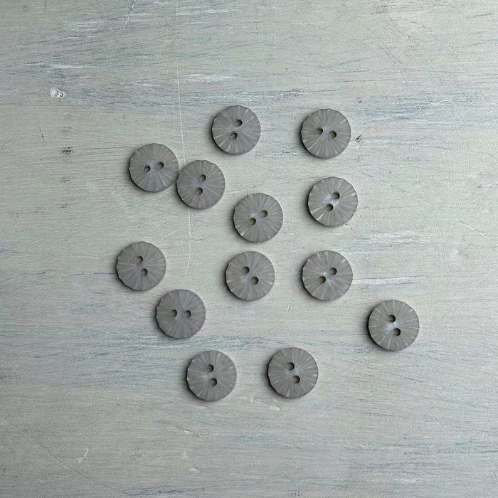 Abbey 2-Hole Buttons – Stone-Buttons-Trendy Trims-13 mm (20L)-Wild & Woolly Yarns