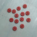 Abbey Lana Gatto Merinocot Matte Buttons – Coral-Buttons-Trendy Trims-11.5 mm (18L)-Wild & Woolly Yarns