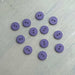 Abbey Lana Gatto Merinocot Matte Buttons – Lavender-Buttons-Trendy Trims-11.5 mm (18L)-Wild & Woolly Yarns