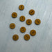 Abbey Lana Gatto Merinocot Matte Buttons – Mustard-Buttons-Trendy Trims-11.5 mm (18L)-Wild & Woolly Yarns