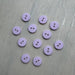 Abbey Lana Gatto Merinocot Matte Buttons – Soft Pink-Buttons-Trendy Trims-11.5 mm (18L)-Wild & Woolly Yarns