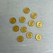 Abbey Purely Wool 2-Hole Buttons – Daffodil-Buttons-Trendy Trims-11.5 mm (18L)-Wild & Woolly Yarns