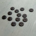 Abbey Purely Wool 2-Hole Buttons – Mocha-Buttons-Trendy Trims-11.5 mm (18L)-Wild & Woolly Yarns