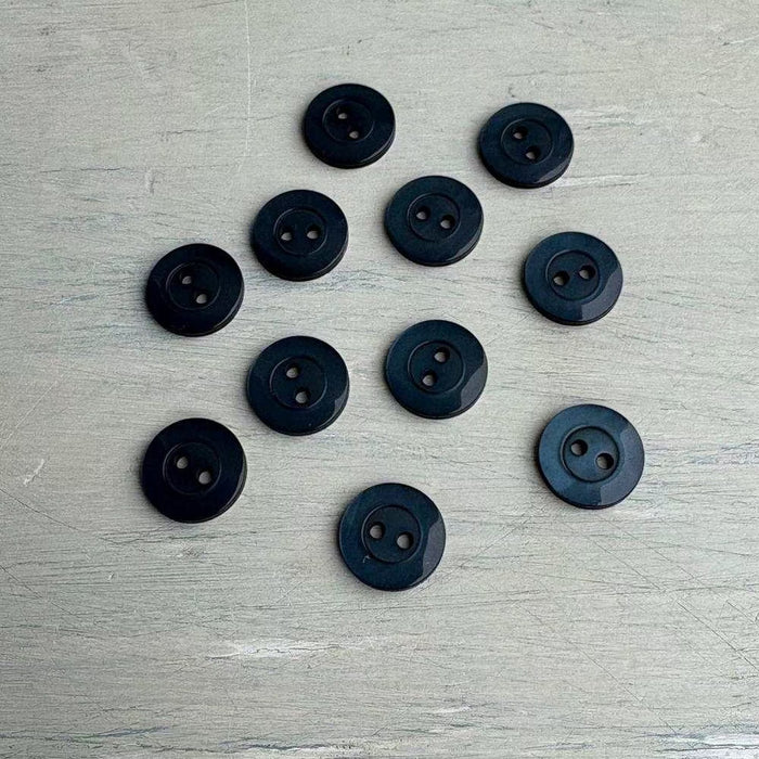 Abbey Purely Wool 2-Hole Buttons – Watermark-Buttons-Trendy Trims-11.5 mm (18L)-Wild & Woolly Yarns