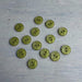 Abbey Rowan Baby Cashsoft Merino Buttons – Apple-Buttons-Trendy Trims-14 mm (22L)-Wild & Woolly Yarns