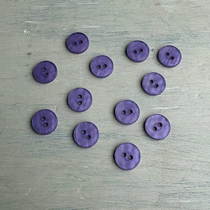 Abbey Rowan Baby Cashsoft Merino Buttons – Lavender-Buttons-Trendy Trims-14 mm (22L)-Wild & Woolly Yarns