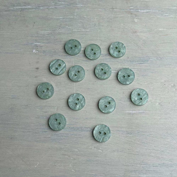 Abbey Rowan Baby Cashsoft Merino Buttons – Mint Julep-Buttons-Trendy Trims-14 mm (22L)-Wild & Woolly Yarns
