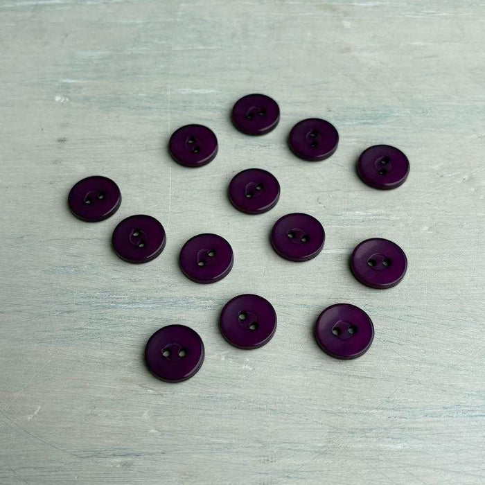 Abbey Rowan Baby Cashsoft Merino Buttons – Purple-Buttons-Trendy Trims-14 mm (22L)-Wild & Woolly Yarns